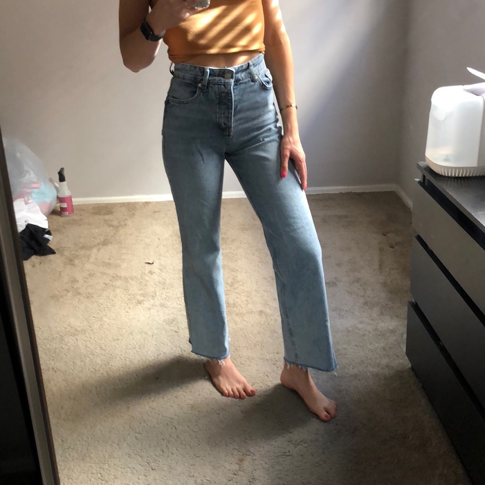 High Waisted Zara Jeans